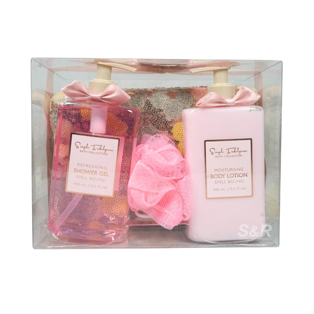 Simple Indulgence 4-piece Spell Bound Bath Gift Set